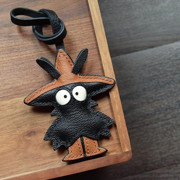 Leather Monster Keychain - Image 2