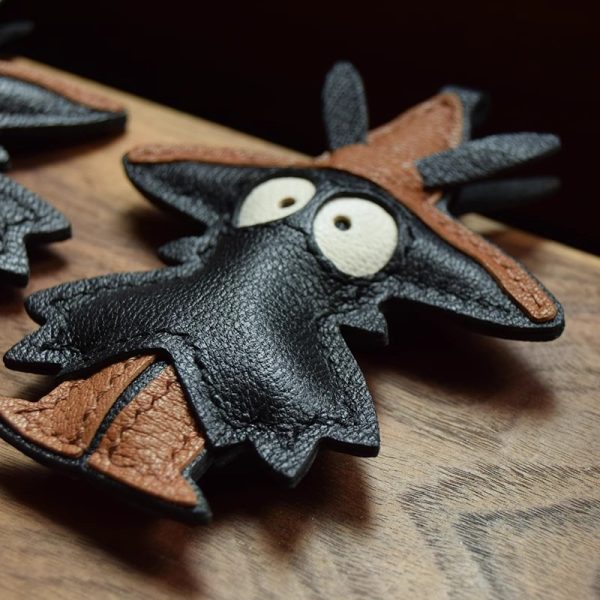 Leather Monster Keychain - Image 5