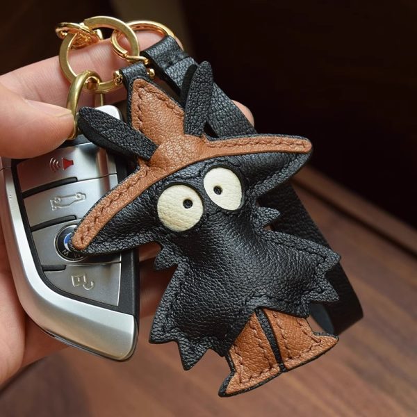Leather Monster Keychain - Image 3
