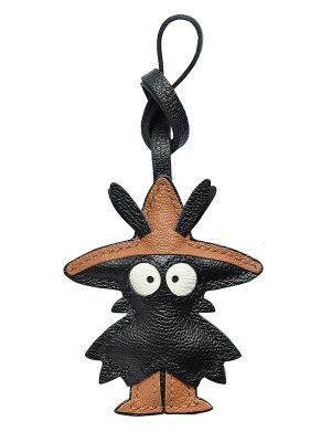 Leather Monster Keychain