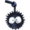 Sculpted Leather Spiky Monster Keychain
